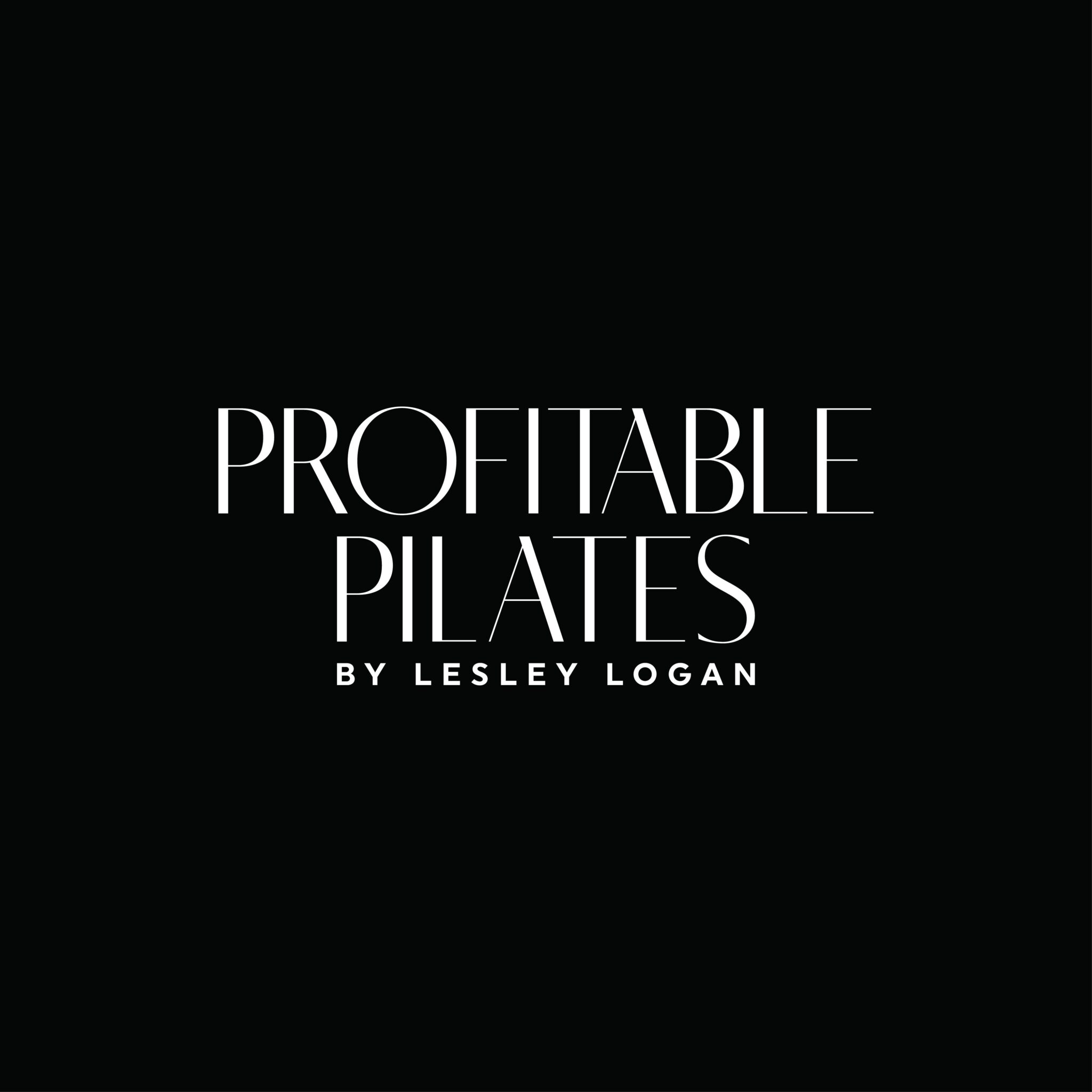 Profitable Pilates Everything But the Exercises by Lesley Logan - Logo